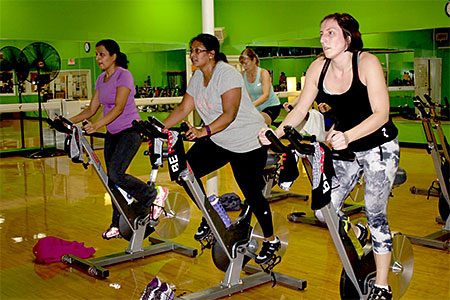 keiser spin class