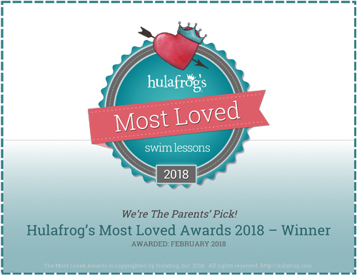 2018 Hula Award for Most Loved Swim Lessons